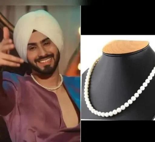 South Sea Pearl Necklace Original Certified Fashionable Freshwater Pearl... (Temple Dance Jewellery) - Image 2