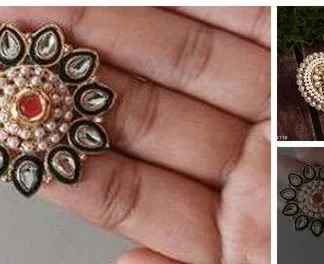 Shimmering Chunky Rings (Temple Dance Jewellery)