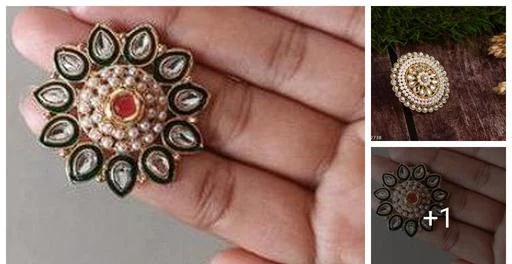 Shimmering Chunky Rings (Temple Dance Jewellery)