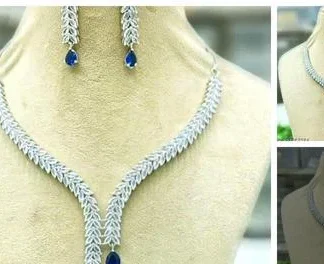 Princess Unique Jewellery Sets Ad Stone (Temple Dance Jewellery)