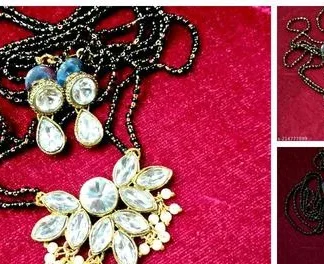 Dhivara 24 Inches Two Layer Traditional Mangalsutra (Temple Dance Jewellery)