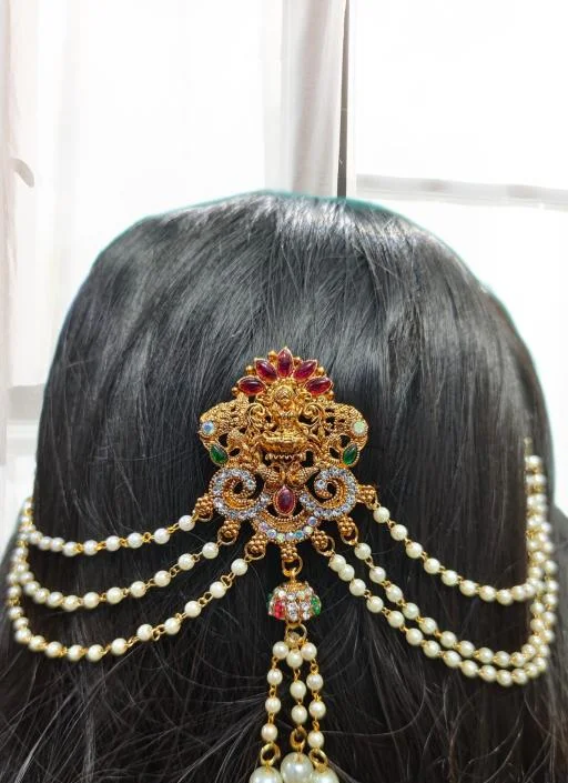 Fashionable Women Women Gajra/Floral Hair Accessories - Image 2