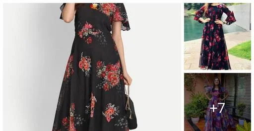 Women Georgette Myra Superior Kurtis