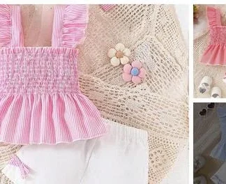Pretty Comfy Girls Top & Bottom