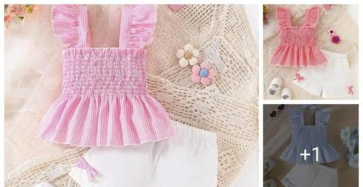 Pretty Comfy Girls Top & Bottom