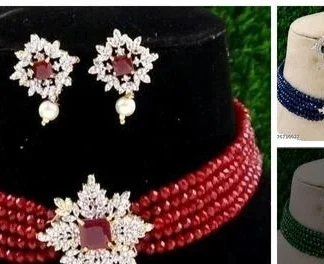 Allure Chic Jewellery Setsallure Fancy Jewellery Set Name Allure Fancy J... (Temple Dance Jewellery)