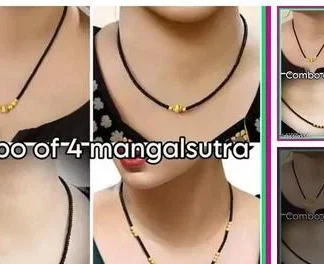 Feminine Chic Mangalsutras (Temple Dance Jewellery)