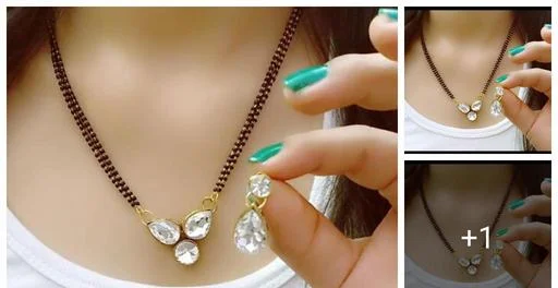 Twinkling Fusion Mangalsutras - Classical Dance Jewellery