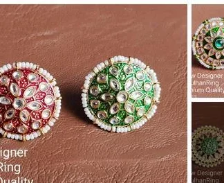 Sizzling Charming Rings - Classical Dance Jewellery