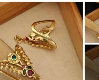 Allure Glittering Rings - Classical Dance Jewellery