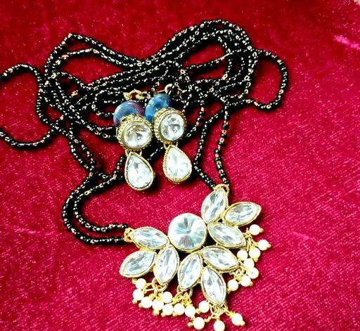 Dhivara 24 Inches Two Layer Traditional Mangalsutra (Temple Dance Jewellery) - Image 2