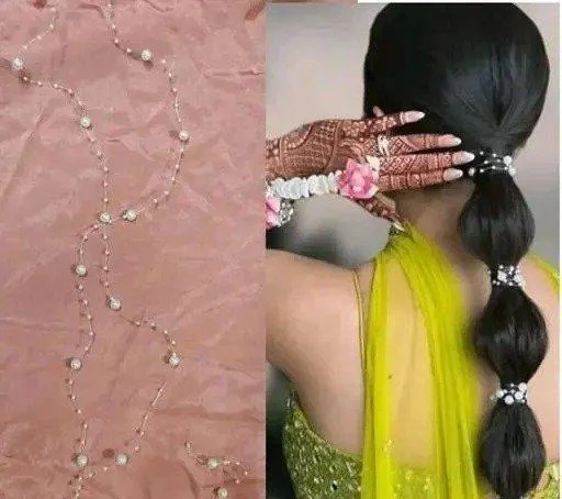 New Women Women Gajra/Floral Hair Accessories - Image 2